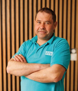 Portrait de Vitalie, Chef d’équipe