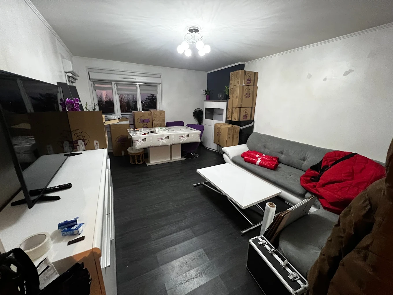 Équipe de déménagement professionnelle en intervention logistique à Ifs