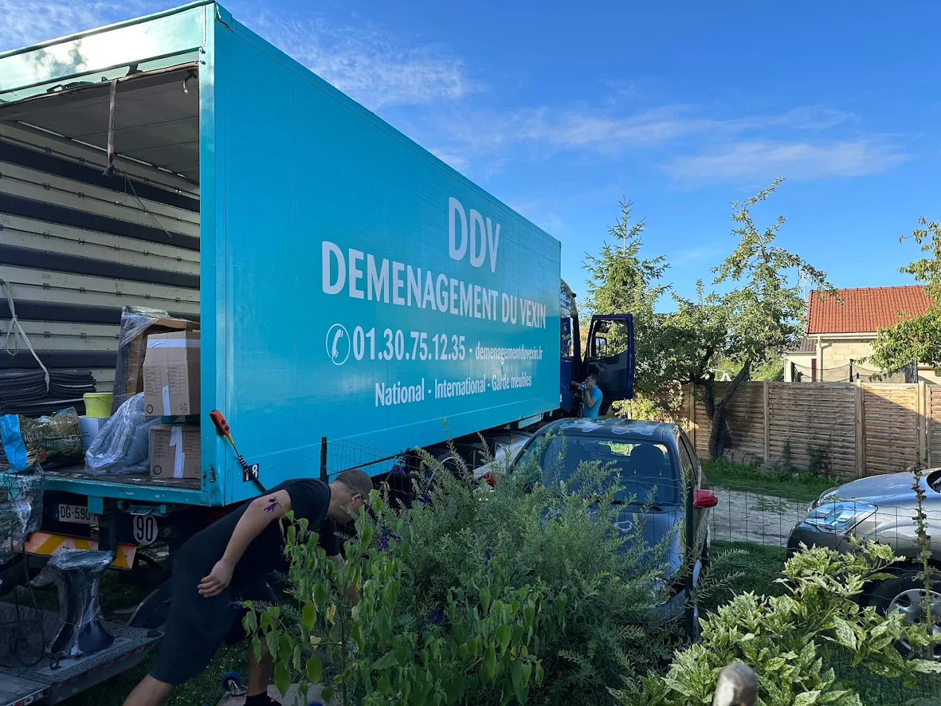 Équipe de déménagement en intervention en Seine-et-Marne