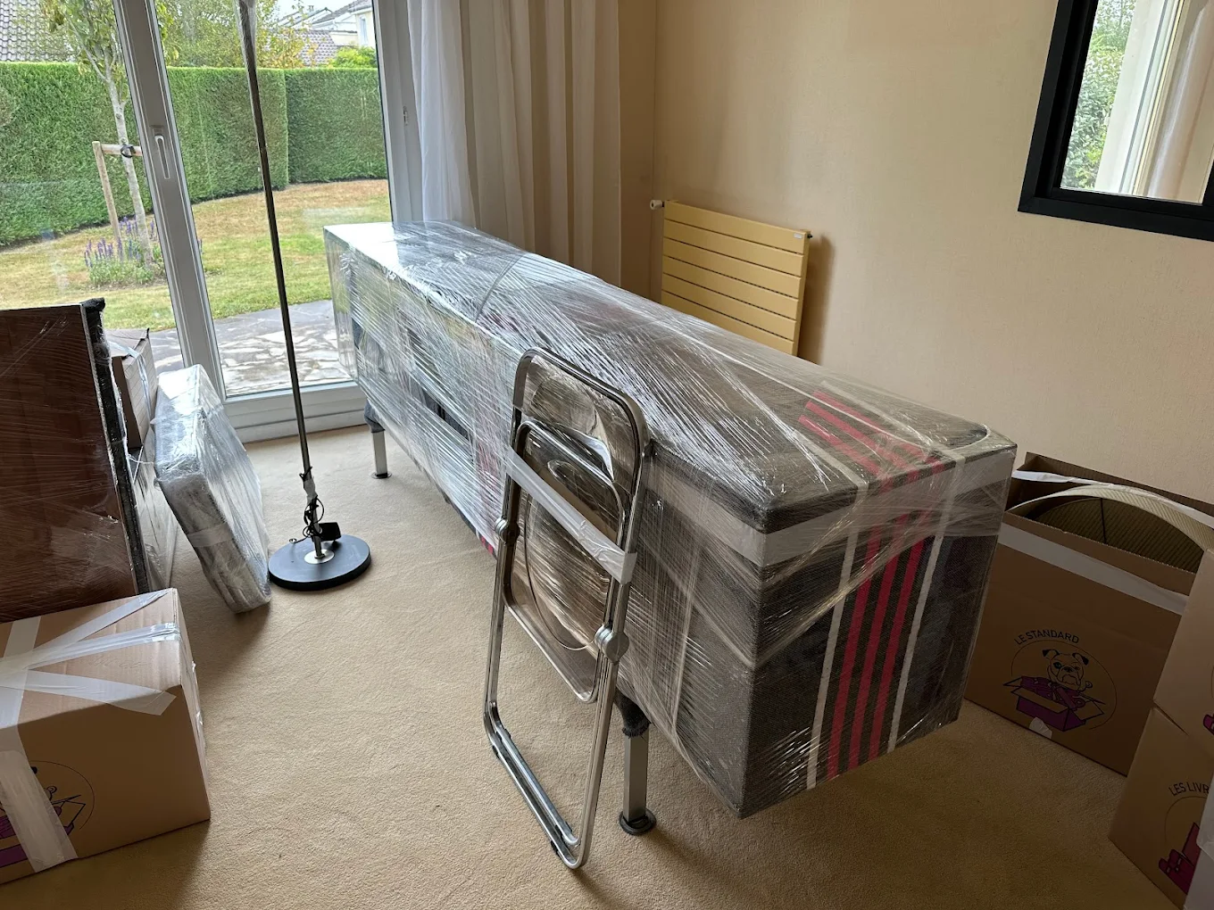 Équipe de déménagement professionnelle en intervention à Villejuif