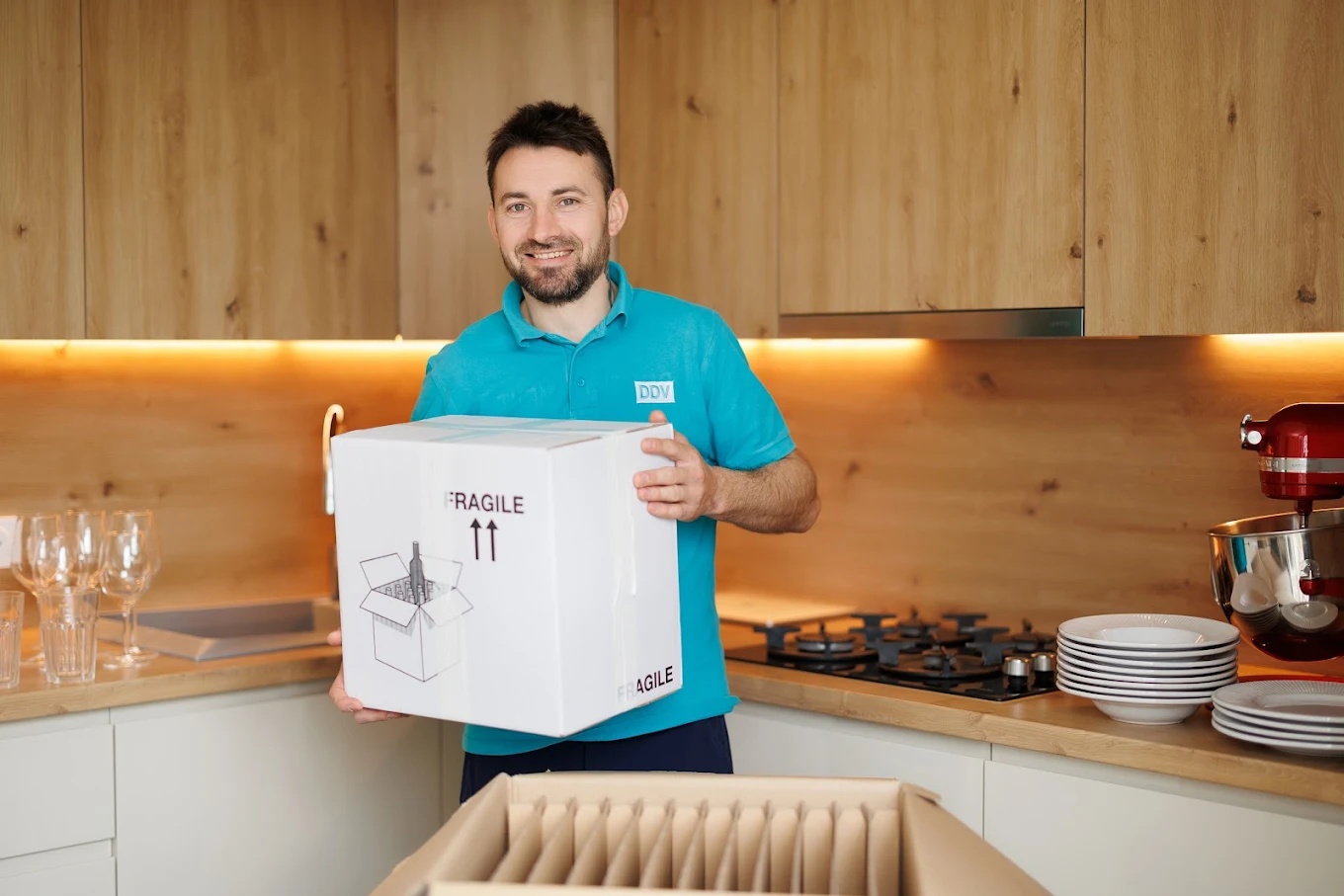 Équipe de déménageurs intervenant dans les Yvelines